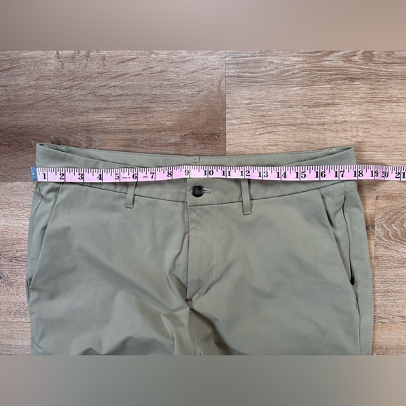 Lululemon Commission Pant Slim Warpstreme Khaki Size 36 - Picture 8 of 10